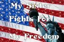 my sister fights for my freedom
