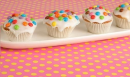 Cupcakes with dots
