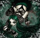 Goth Green Spider