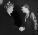 Lucy, Lucille Ball, Lucy Ball, Actress, Vintage, red head, Eleanor Roosevelt