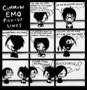 Common Emo Pickup Lines