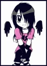 emo angel girl