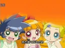 Blossom{hyper blossom} Bubbles{Rolling bubbles}Buttercup{powered buttercup} powerpuff girls z!