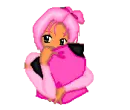 Pink Anmie Doll