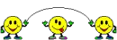 Skipping rope smileys