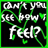 Can't you see how I feel? Icon