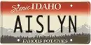 aislyn name plate