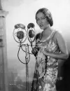 Gloria Swanson, actress, vintage,NBC