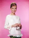 audrey hepburn, actress, vintage, pink