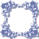 Puple Rose Frame