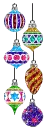 colored globes
