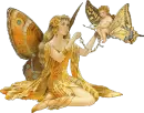 Faery and the little butterfly