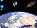 Earth viewed from low Orbit