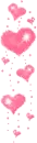 Pink hearts