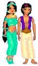 Disney Jazmine & Aladdin