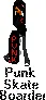Punk Skate Boarder