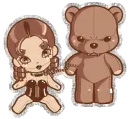 Bondage Bear And Doll