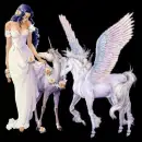 girl with horses