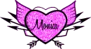 Monica - Heart w/ Wings