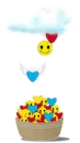 is Raining Love and hearts