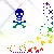 Rainbow Skull