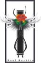 cross and flower design