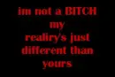 different reality