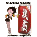 betty boop with coca-cola