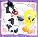 tweetybird with her friend