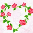 flowery heart