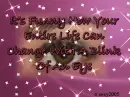 Life Can change with a blink of an eye