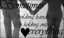 Holding Hands = Everything