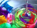 rainbow water