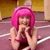 Stephanie in Lazy town
