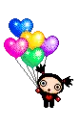 pucca's garu and balloons