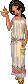 greek torch girl