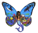 mermaid buttafly