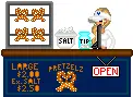 pretzel stand
