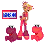 strawberry & grape nerds