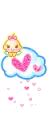 raining love cloud