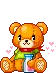 bear & hearts