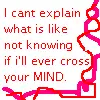 I can't explain what is....
