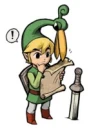 Ezlo helps Link when he's stuck