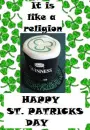 Guinness, it's a religion