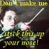 Up youre nose