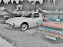 orange car