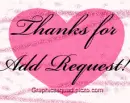 Thanks for the Add Request
