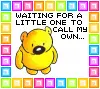 Waiting for a little one to call my own