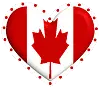 Canada heart blinkie