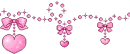 pink hearts